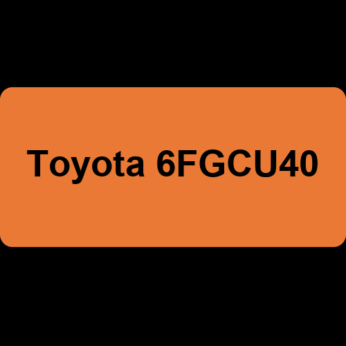Toyota 6FGCU40